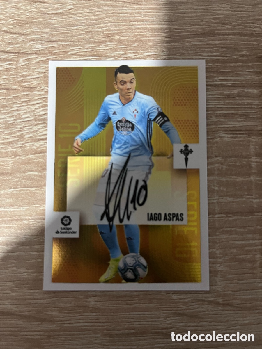 Cromos de f&uacute;tbol: 9 IAGO ASPAS SERIE 10 LIGA ESTE EDICIONES ESTE 2020 2021 20 21 CELTA DE VIGO