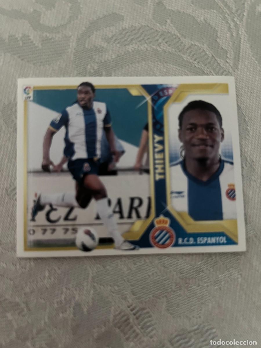 Cromos de f&uacute;tbol: THIEVY COLOCA ESPA&Ntilde;OL SIN PEGAR ALBUM ESTE LIGA 2011 - 2012