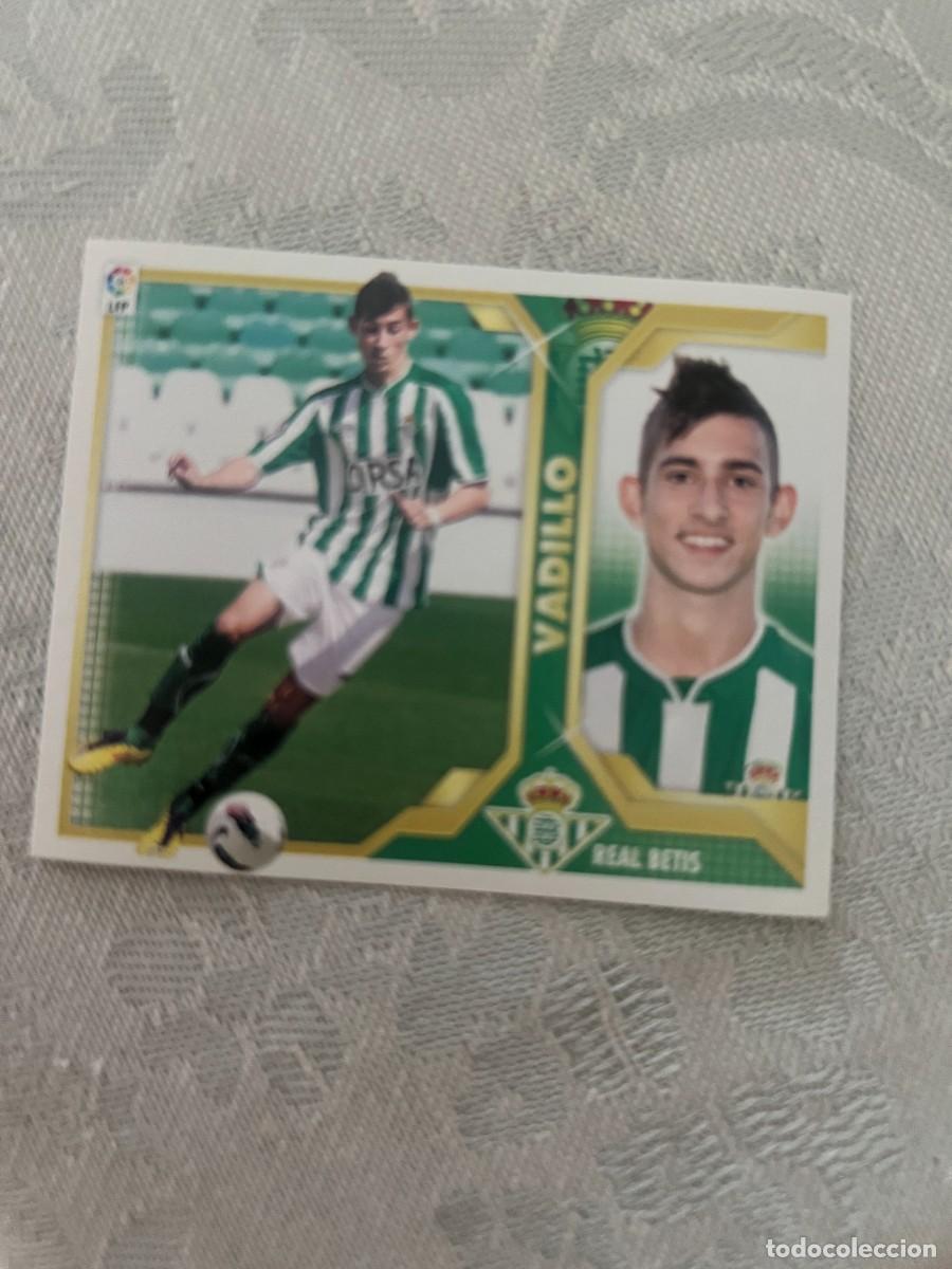 Cromos de f&uacute;tbol: VADILLO COLOCA 9B REAL BETIS SIN PEGAR ALBUM ESTE LIGA 2011 - 2012