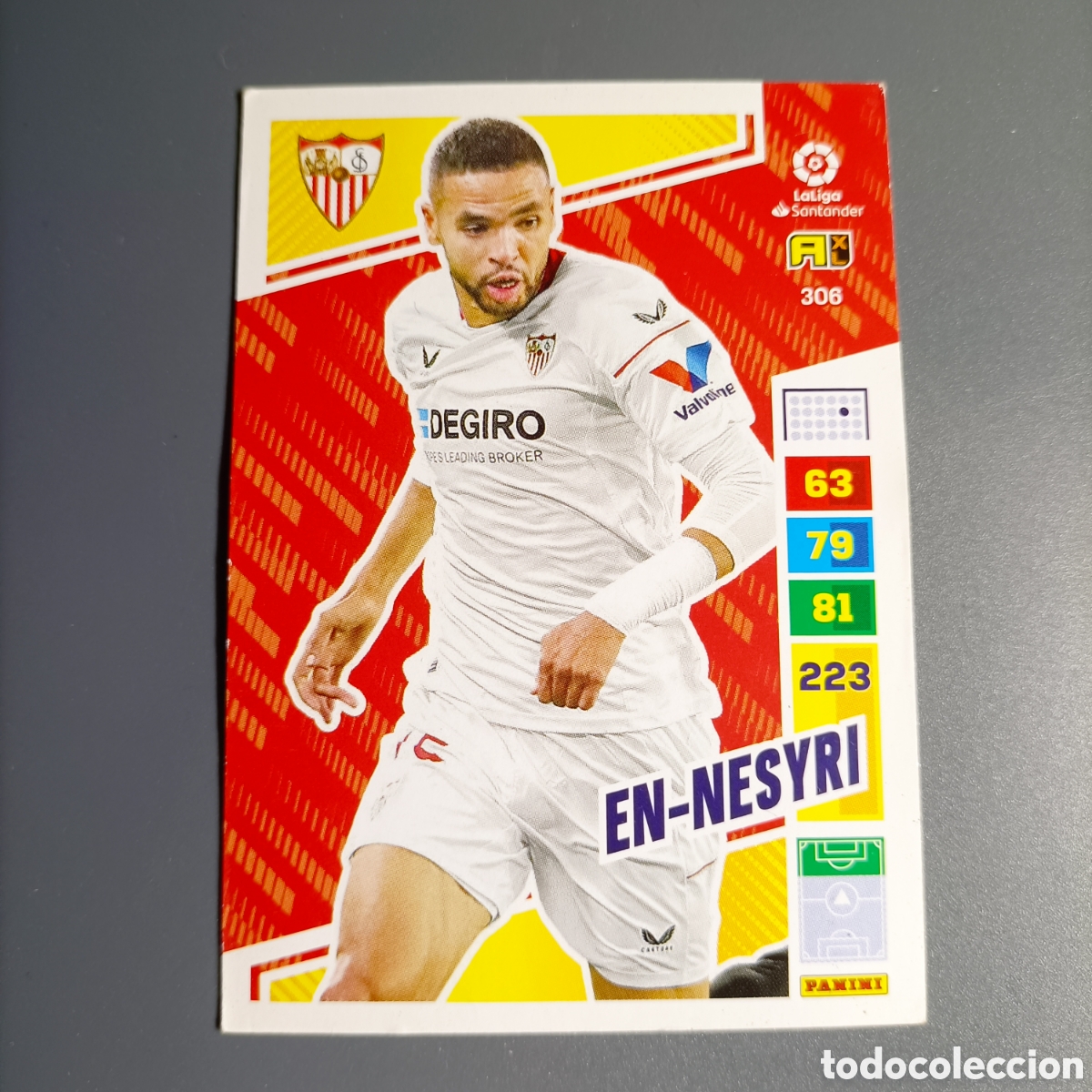 Cromos de f&uacute;tbol: ADRENALYN. LIGA 2022-2023 (SEVILLA) №306 EN-NESYRI