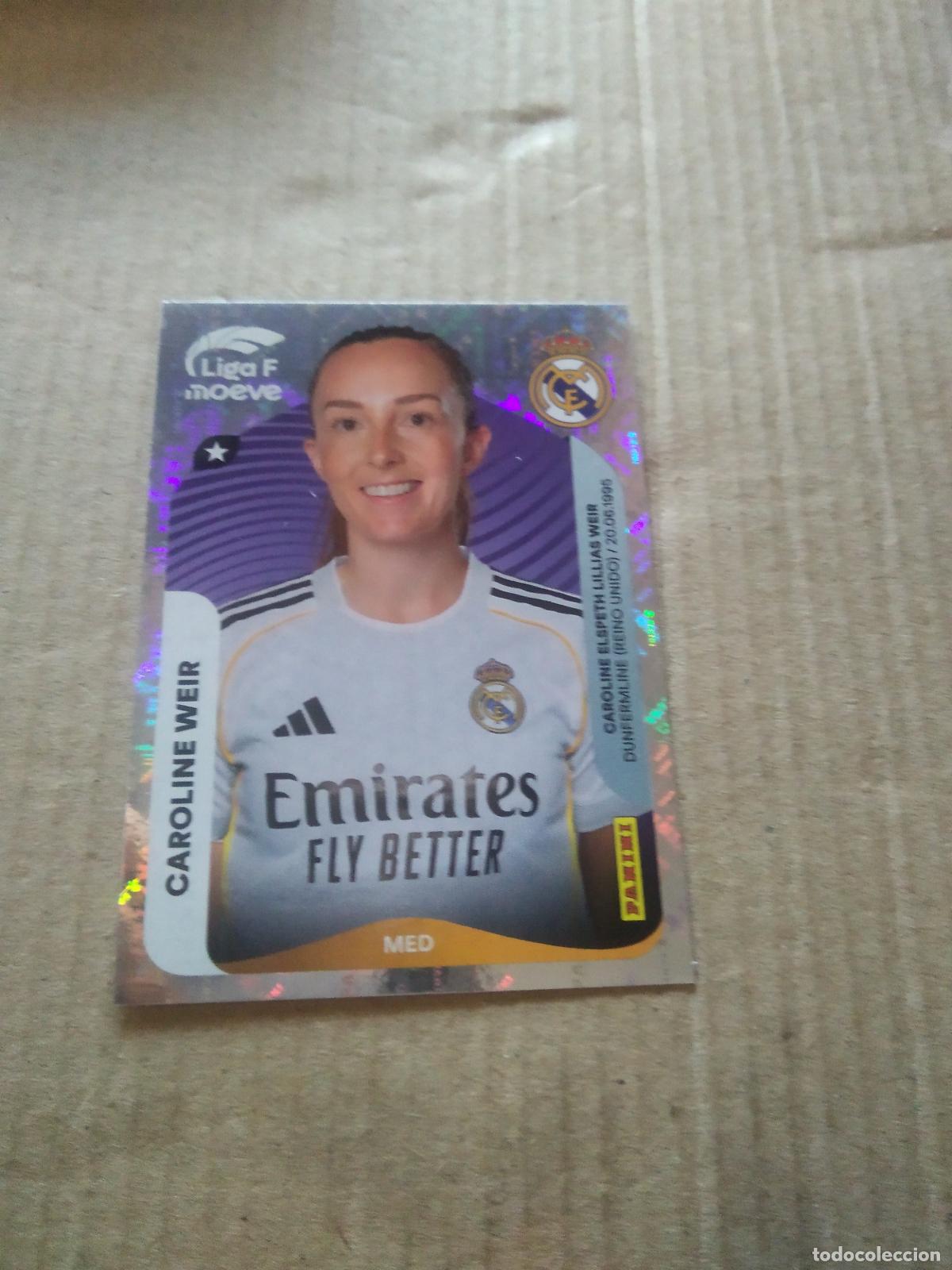 Cromos de f&uacute;tbol: 276 CAROLINE WEIR REAL MADRID CROMO FUTBOL PANINI LIGA FEMENINA 2025-2026 LIGA F 25-26