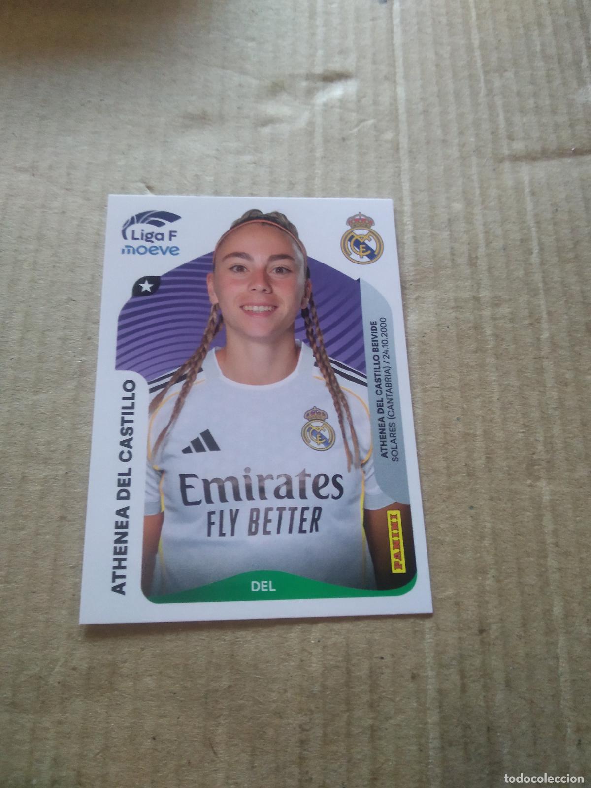 Cromos de f&uacute;tbol: 277 ATHENEA DEL CASTILLO REAL MADRID CROMO FUTBOL PANINI LIGA FEMENINA 2025-2026 LIGA F 25-26