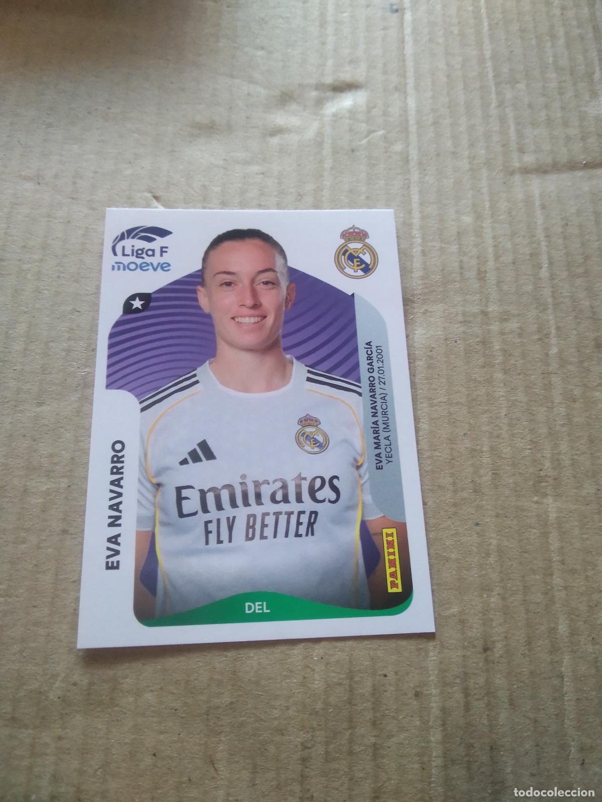 Cromos de f&uacute;tbol: 278 EVA NAVARRO REAL MADRID CROMO FUTBOL PANINI LIGA FEMENINA 2025-2026 LIGA F 25-26