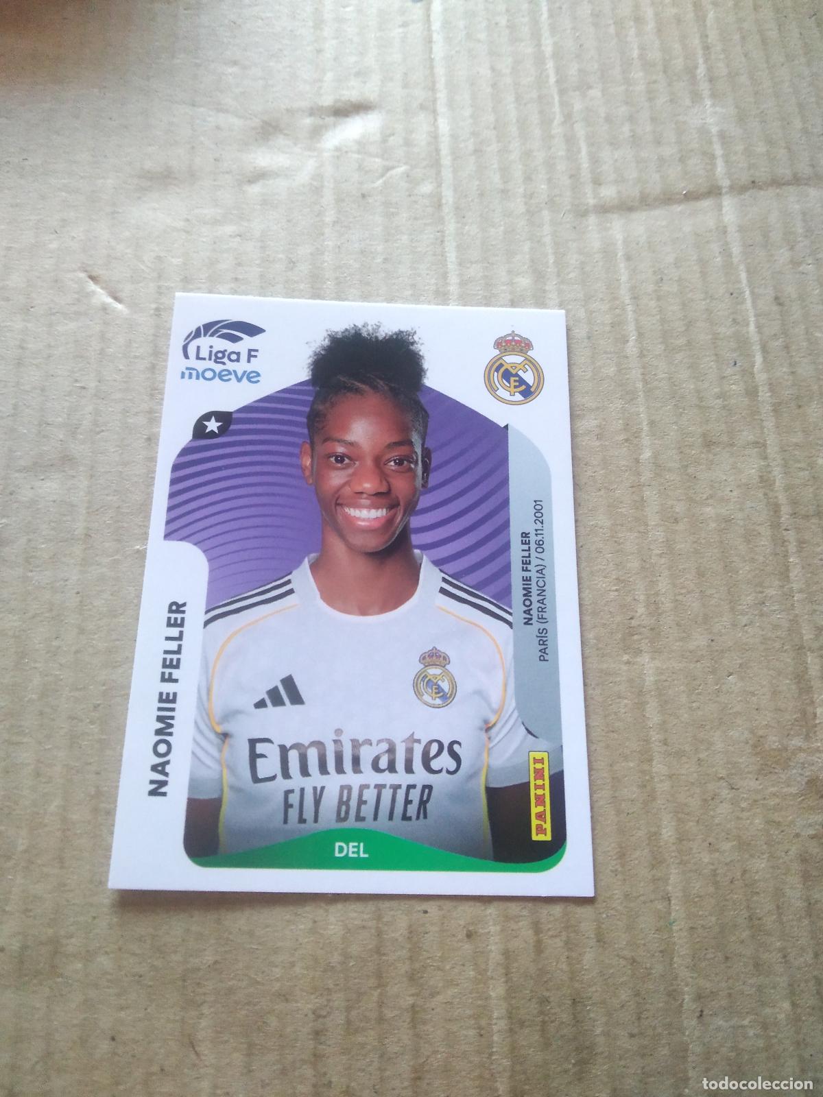 Cromos de f&uacute;tbol: 279B NAOMIE FELLER REAL MADRID CROMO FUTBOL PANINI LIGA FEMENINA 2025-2026 LIGA F 25-26