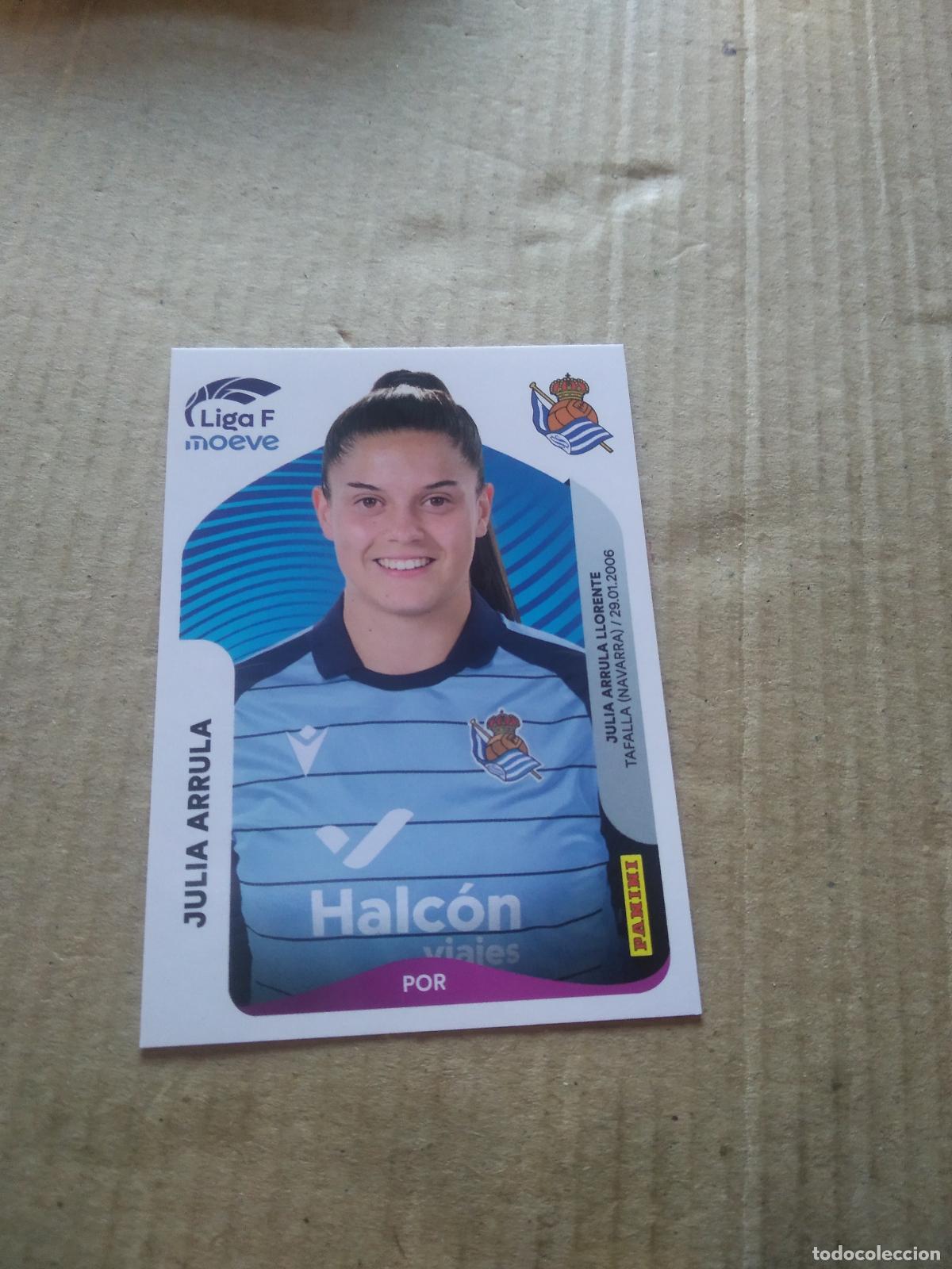 Cromos de f&uacute;tbol: 284 JULIA ARRULA REAL SOCIEDAD CROMO FUTBOL PANINI LIGA FEMENINA 2025-2026 LIGA F 25-26