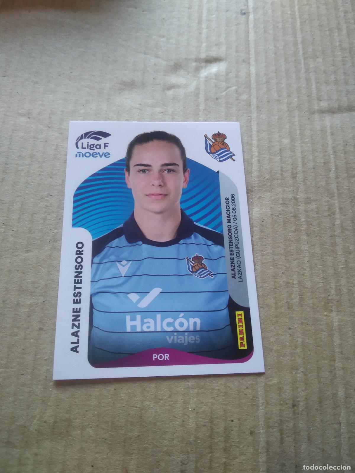Cromos de f&uacute;tbol: 285 ALAZNE ESTENSORO REAL SOCIEDAD CROMO FUTBOL PANINI LIGA FEMENINA 2025-2026 LIGA F 25-26