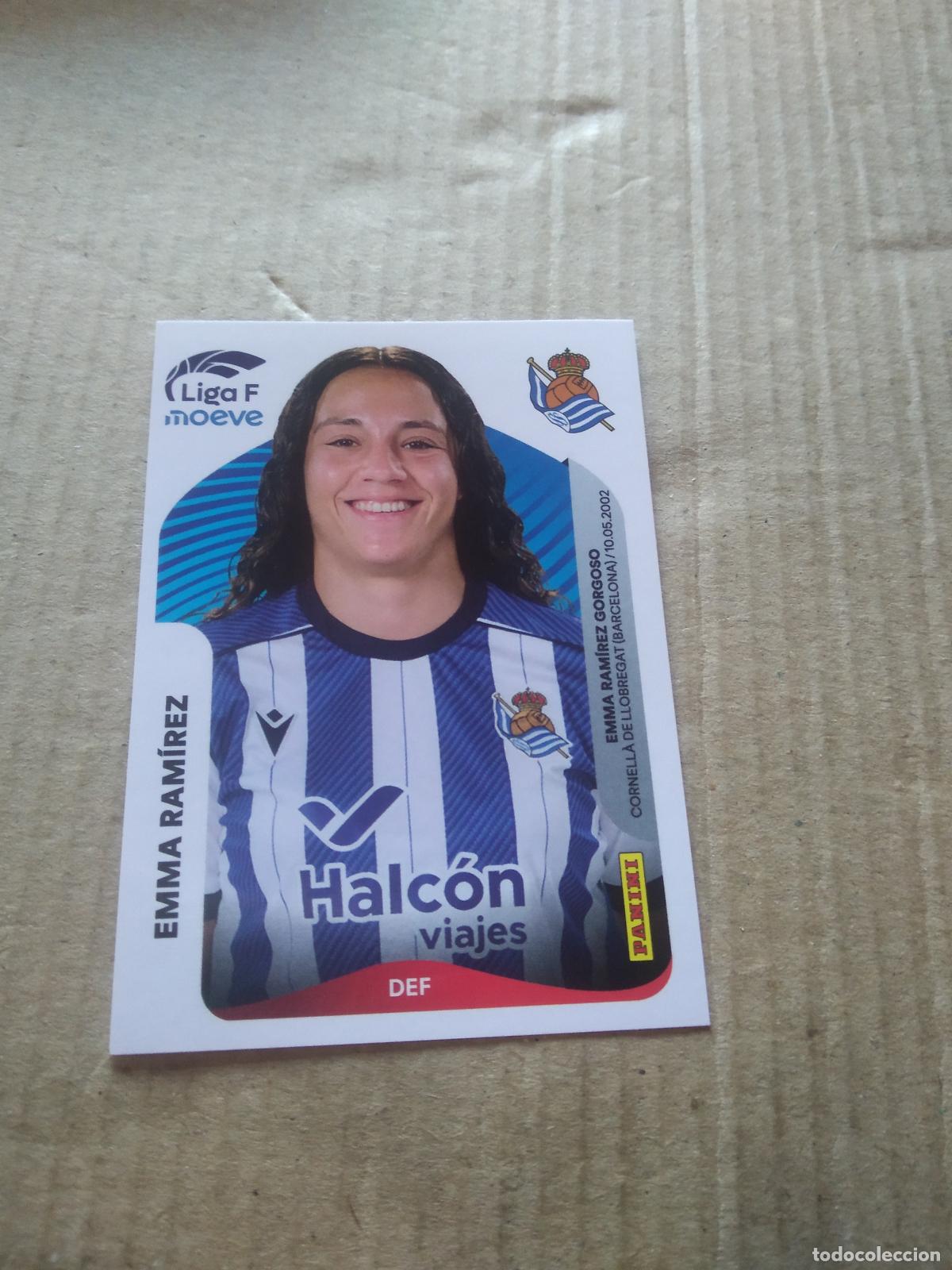 Cromos de f&uacute;tbol: 286 EMMA RAMIREZ REAL SOCIEDAD CROMO FUTBOL PANINI LIGA FEMENINA 2025-2026 LIGA F 25-26