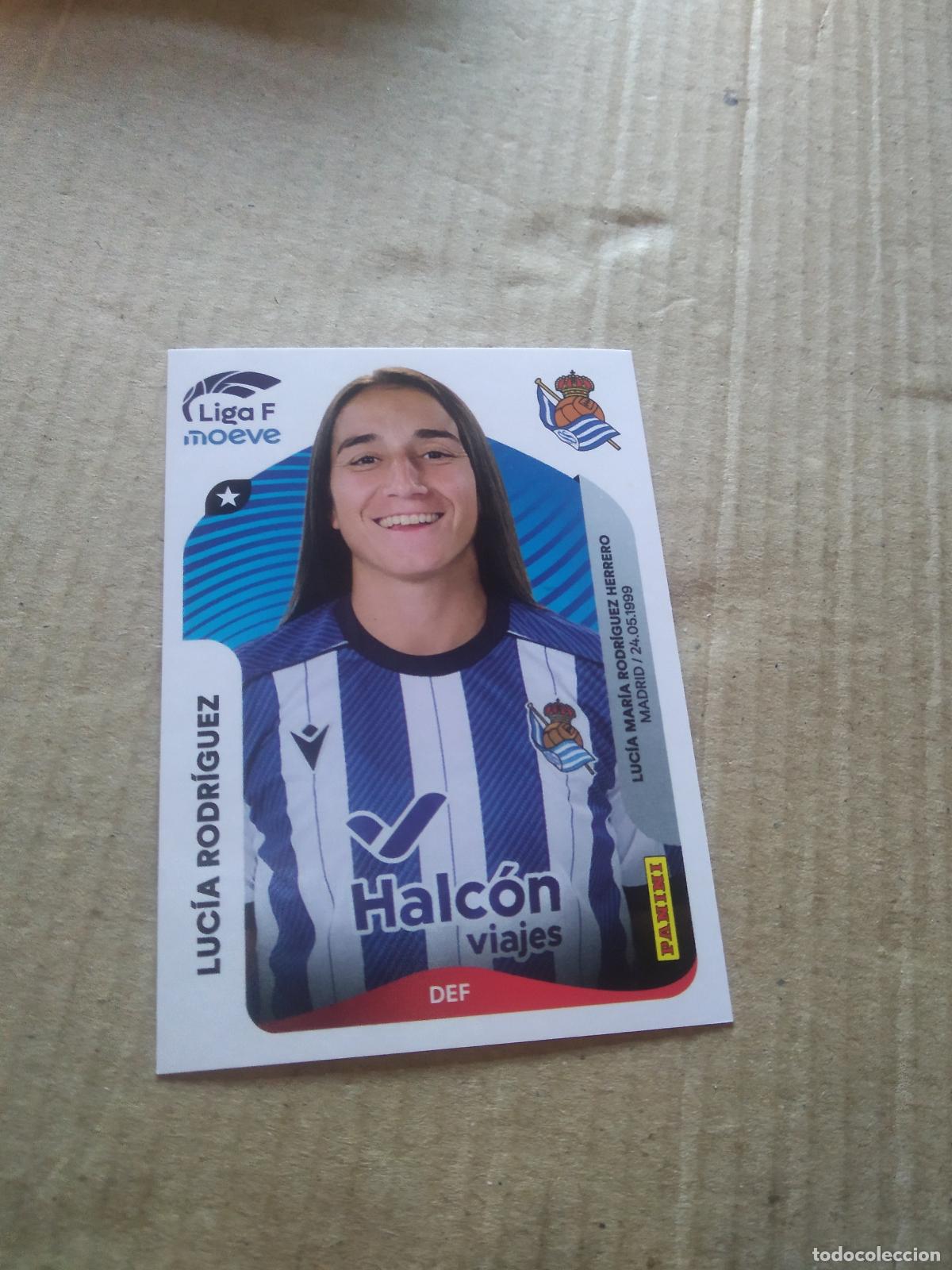 Cromos de f&uacute;tbol: 287 LUCIA RODRIGUEZ REAL SOCIEDAD CROMO FUTBOL PANINI LIGA FEMENINA 2025-2026 LIGA F 25-26