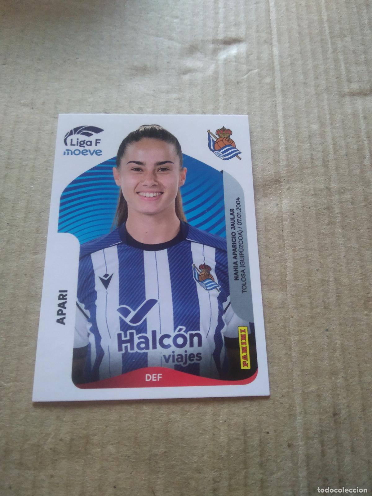 Football Stickers: 289 APARI REAL SOCIEDAD CROMO FUTBOL PANINI LIGA FEMENINA 2025-2026 LIGA F 25-26