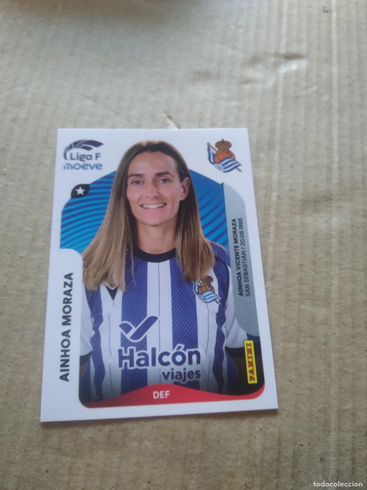 Football Stickers: 290 AINHOA MORAZA REAL SOCIEDAD CROMO FUTBOL PANINI LIGA FEMENINA 2025-2026 LIGA F 25-26