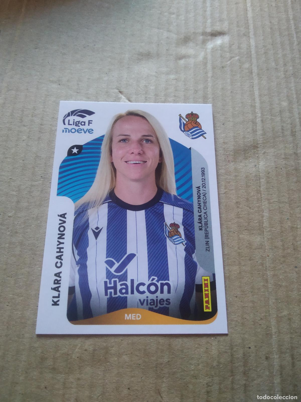 Cromos de f&uacute;tbol: 293 KLARA CAHYNOVA REAL SOCIEDAD CROMO FUTBOL PANINI LIGA FEMENINA 2025-2026 LIGA F 25-26