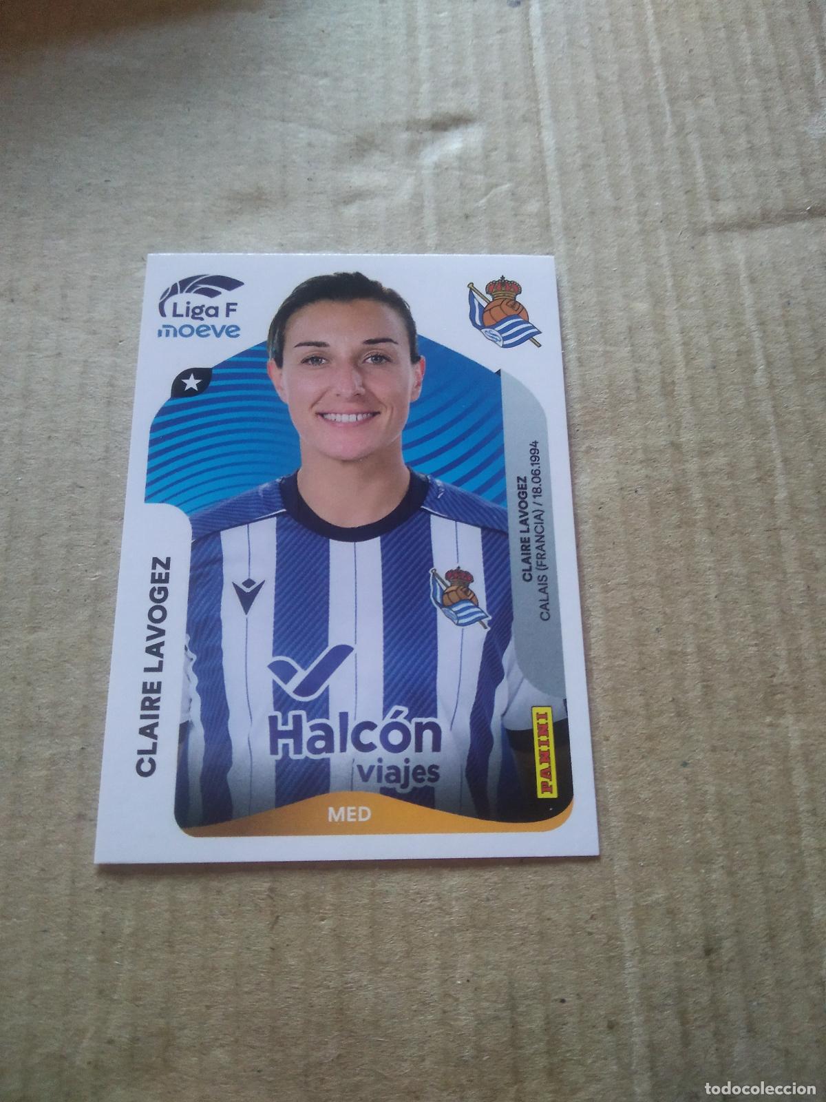 Cromos de f&uacute;tbol: 295 CLAIRE LAVOGEZ REAL SOCIEDAD CROMO FUTBOL PANINI LIGA FEMENINA 2025-2026 LIGA F 25-26