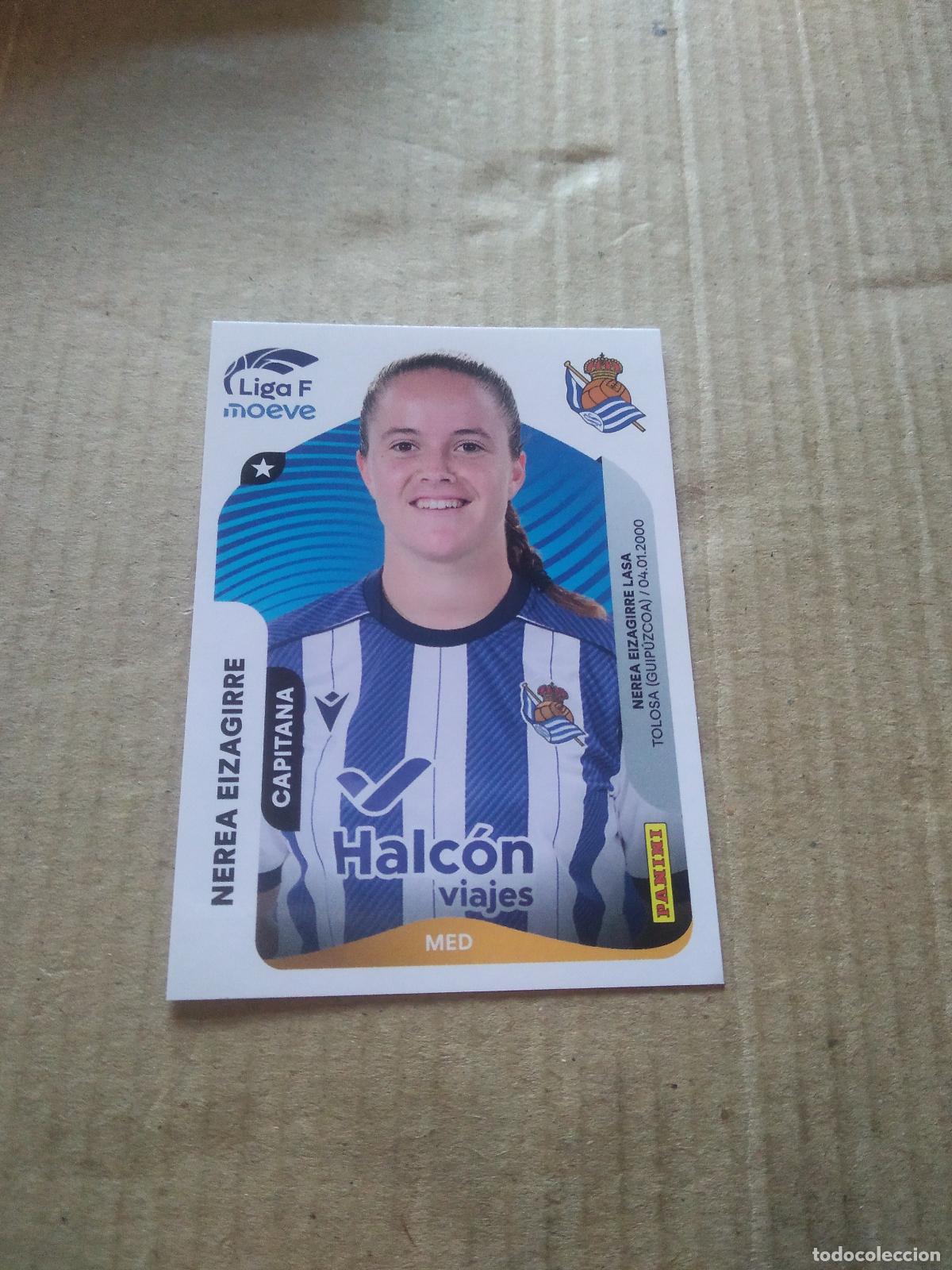Cromos de f&uacute;tbol: 296 NEREA EIZAGIRRE REAL SOCIEDAD CROMO FUTBOL PANINI LIGA FEMENINA 2025-2026 LIGA F 25-26