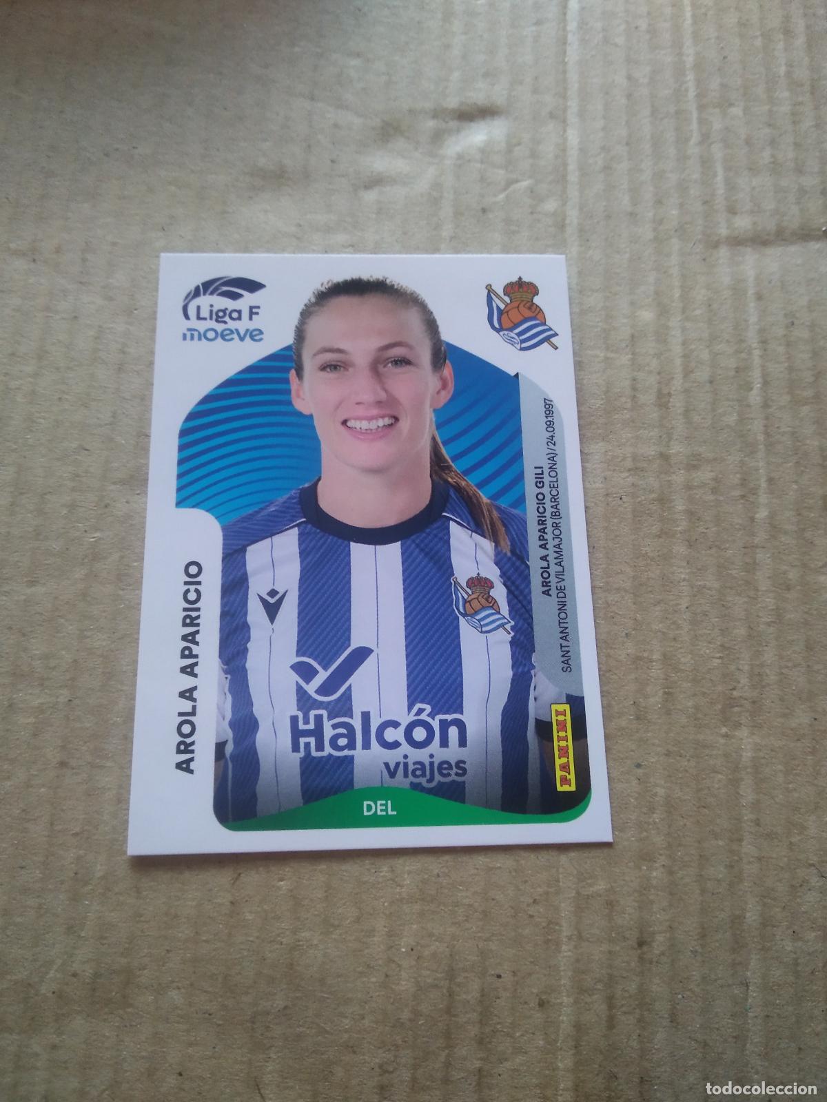 Cromos de f&uacute;tbol: 298 AROLA APARICIO REAL SOCIEDAD CROMO FUTBOL PANINI LIGA FEMENINA 2025-2026 LIGA F 25-26