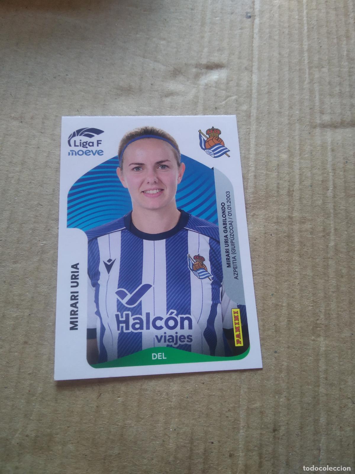 Cromos de f&uacute;tbol: 299A MIRARI URIA REAL SOCIEDAD CROMO FUTBOL PANINI LIGA FEMENINA 2025-2026 LIGA F 25-26