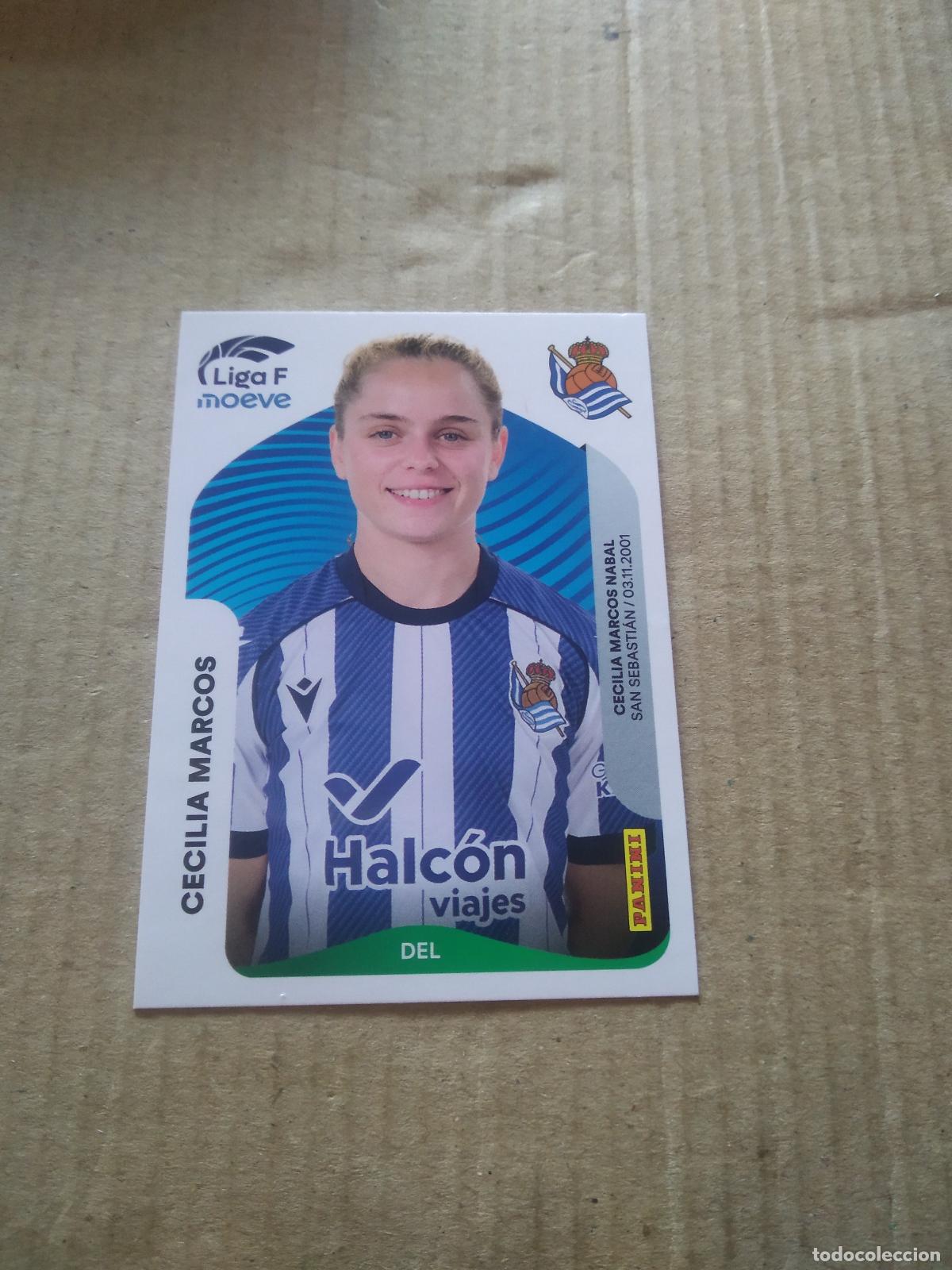 Cromos de f&uacute;tbol: 299B CECILIA MARCOS REAL SOCIEDAD CROMO FUTBOL PANINI LIGA FEMENINA 2025-2026 LIGA F 25-26
