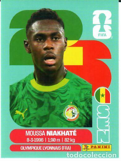 Football Stickers: CROMO PANINI MUNDIAL WORLD CUP 2026 - SEN4 SEN 4 - NIAKHAT&Eacute; - SENEGAL