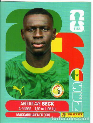 Cromos de f&uacute;tbol: CROMO PANINI MUNDIAL WORLD CUP 2026 - SEN5 SEN 5 - SECK - SENEGAL
