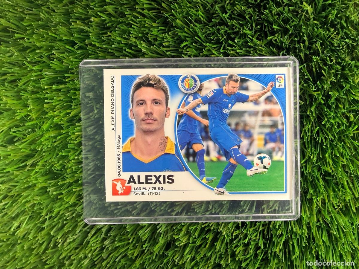 Cromos de f&uacute;tbol: N&ordm; 6 Alexis Getafe CF Liga Este 14 15