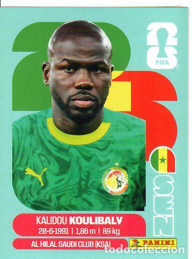 Cromos de f&uacute;tbol: CROMO PANINI MUNDIAL WORLD CUP 2026 - SEN8 SEN 8 - KOULIBALY - SENEGAL