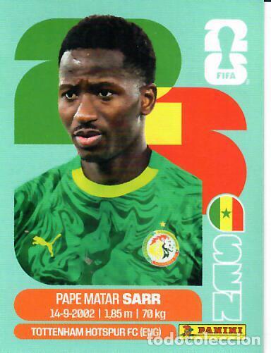 Cromos de f&uacute;tbol: CROMO PANINI MUNDIAL WORLD CUP 2026 - SEN10 SEN 10 - SARR - SENEGAL