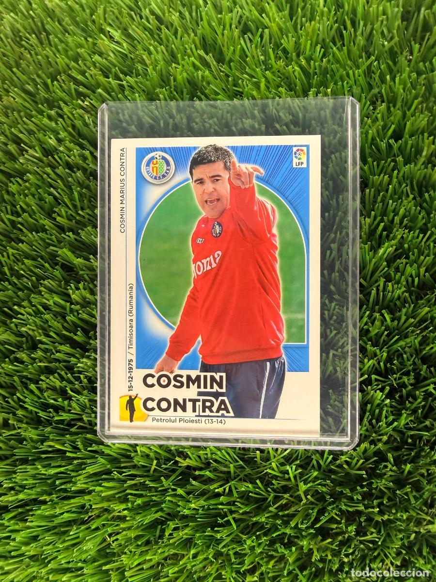 Cartes &agrave; collectionner de Football: N&ordm; 22 Cosmin Contra Entrenador Getafe CF Liga Este 14 15