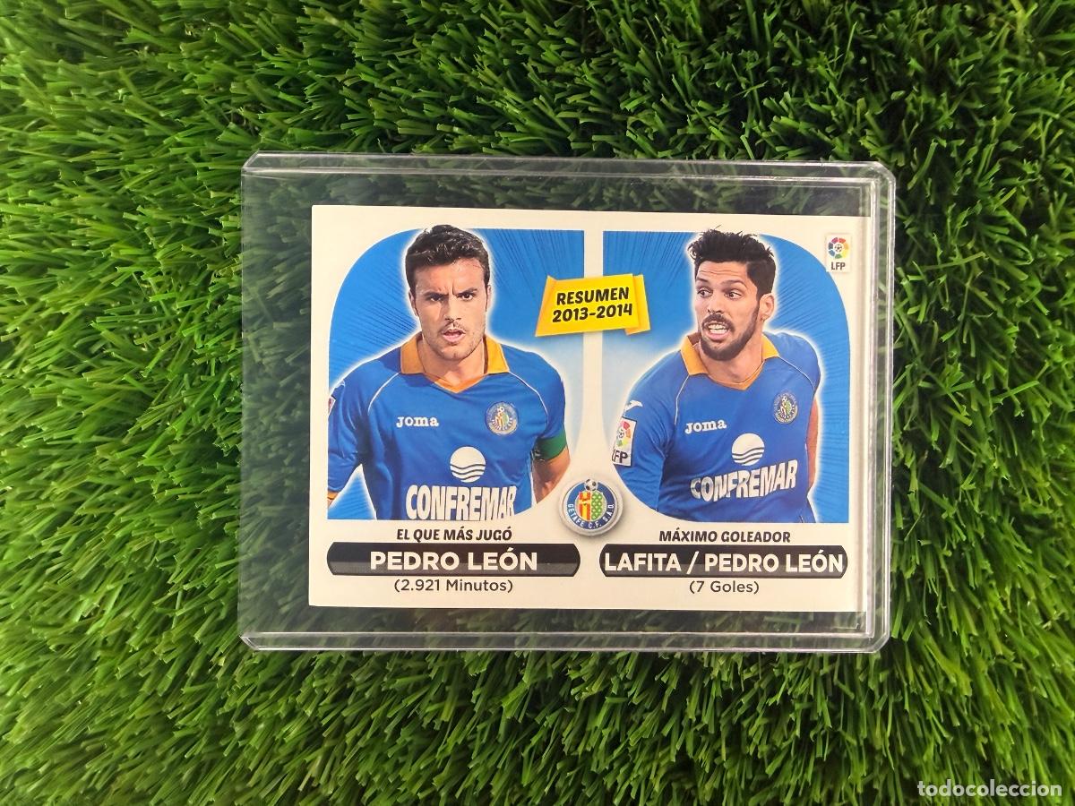 Football Stickers: N&ordm; 24 Resumen Pedro Le&oacute;n - Lafita Getafe CF Liga Este 14 15