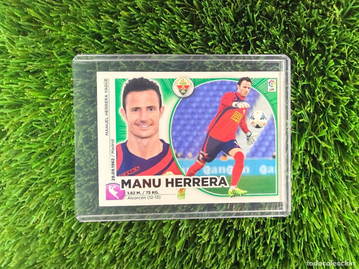 Cartes &agrave; collectionner de Football: N&ordm; 1 Manu Herrera Elche CF Liga Este 14 15