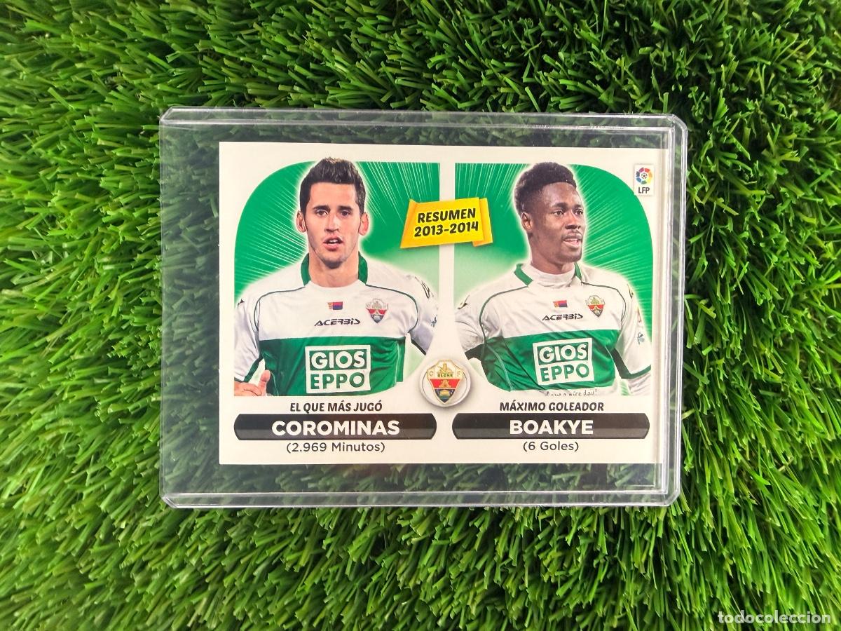 Cartes &agrave; collectionner de Football: N&ordm; 24 Resumen Corominas - Boakye Elche CF Liga Este 14 15