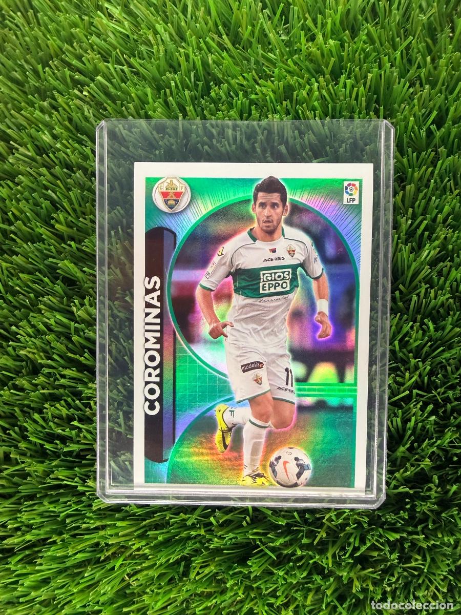Cromos de f&uacute;tbol: N&ordm; 25 Atenci&oacute;n a Corominas Elche CF Liga Este 14 15