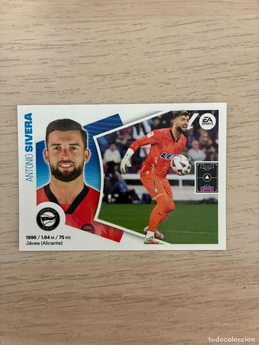 Fu&szlig;ball-Sticker: 3 ANTONIO SIVERA, DEPORTIVO ALAV&Eacute;S, LIGA ESTE 2024 2025