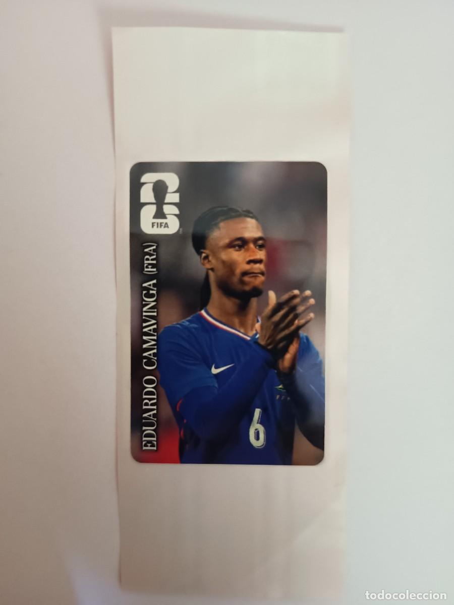 Figurine di Calcio: CROMO CC3 CC 3 EDUARDO CAMAVINGA FRANCIA COCACOLA COCA COLA - PANINI MUNDIAL WORLD CUP 2026 STICKERS