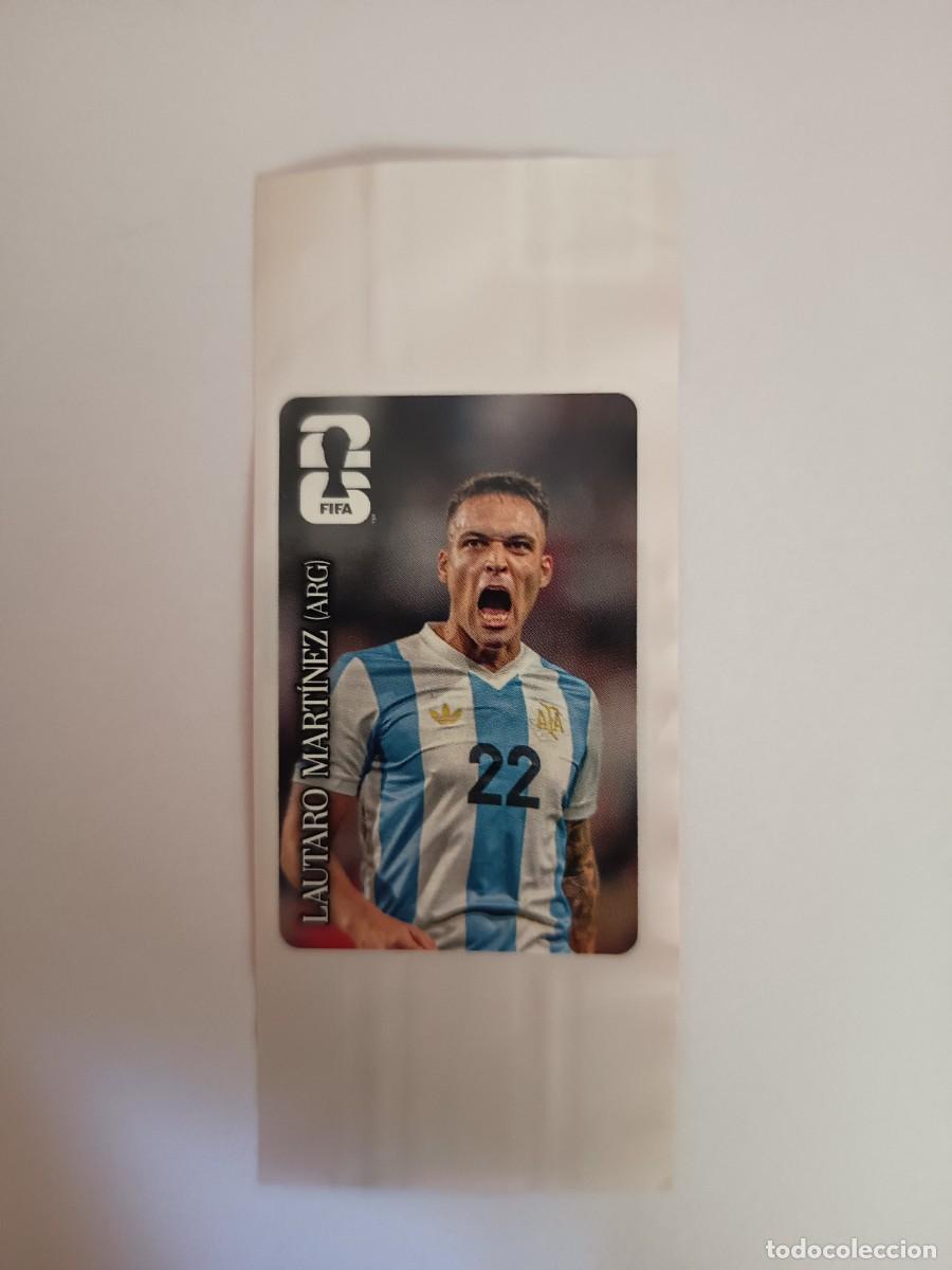 Cromos de f&uacute;tbol: CROMO CC10 CC 10 LAUTARO MART&Iacute;NEZ ARGENTINA COCACOLA COCA COLA - PANINI MUNDIAL WORLD CUP 2026