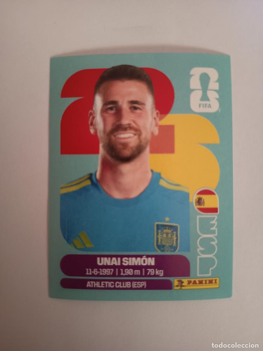 Cromos de f&uacute;tbol: CROMO ESP 2 ESP2 UNAI SIM&Oacute;N ESPA&Ntilde;A SPAIN PORTERO - PANINI MUNDIAL WORLD CUP 2026 STICKERS FIFA