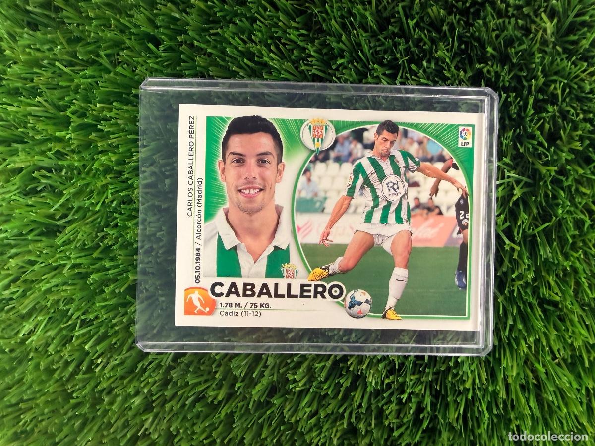 Cromos de f&uacute;tbol: N&ordm; 11 Caballero C&oacute;rdoba CF Liga Este 14 15