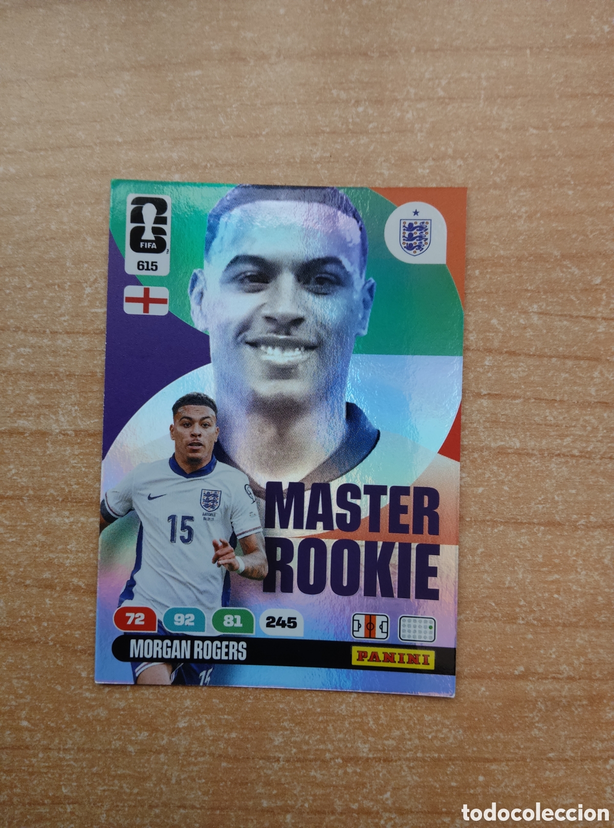 Fu&szlig;ball-Sticker: 615 MORGAN ROGERS ADRENALYN XL MUNDIAL 2026, MASTER ROOKIE