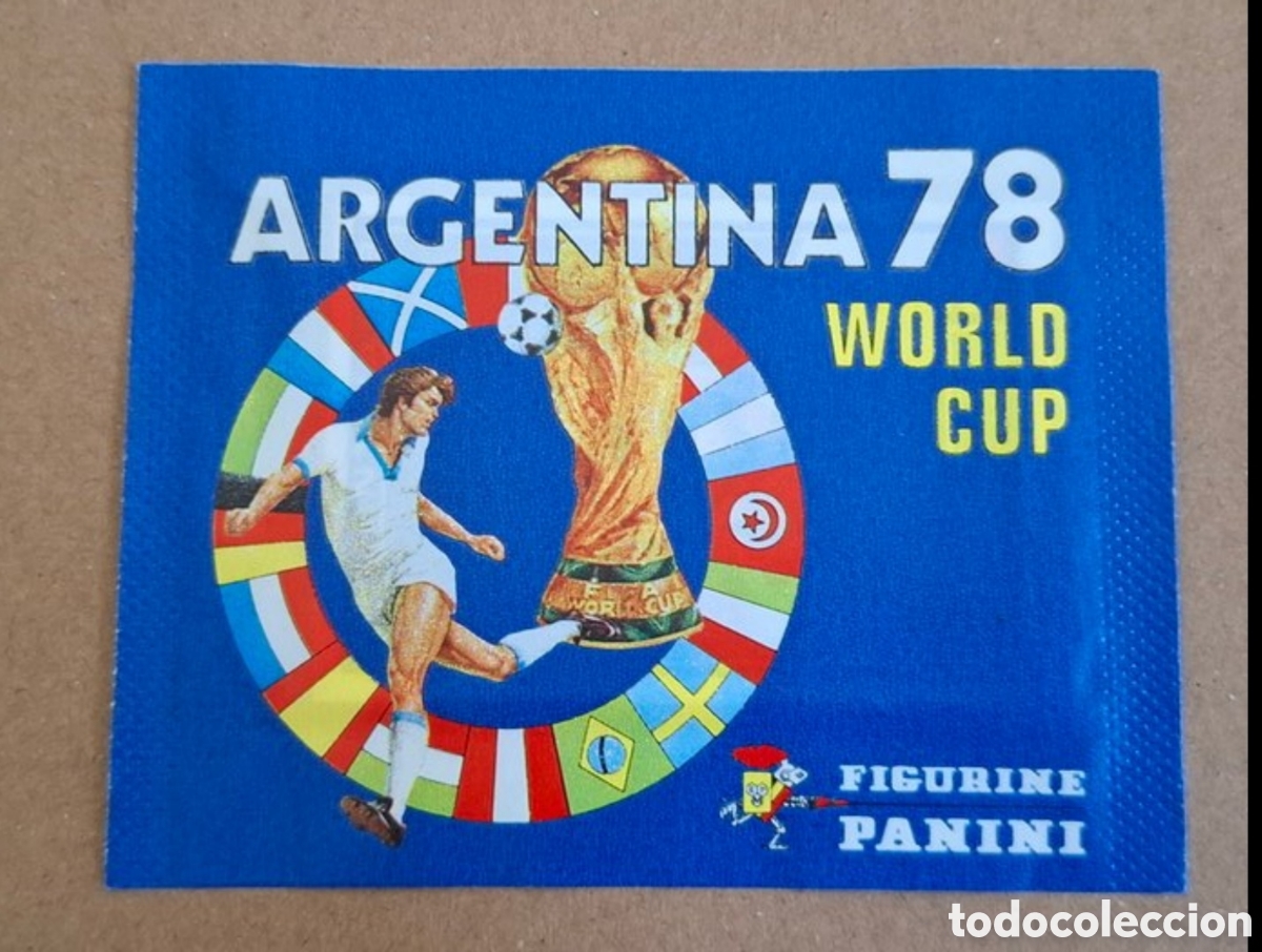 Cromos de f&uacute;tbol: Sobre sin abrir del mundial 78 en muy buen estado
