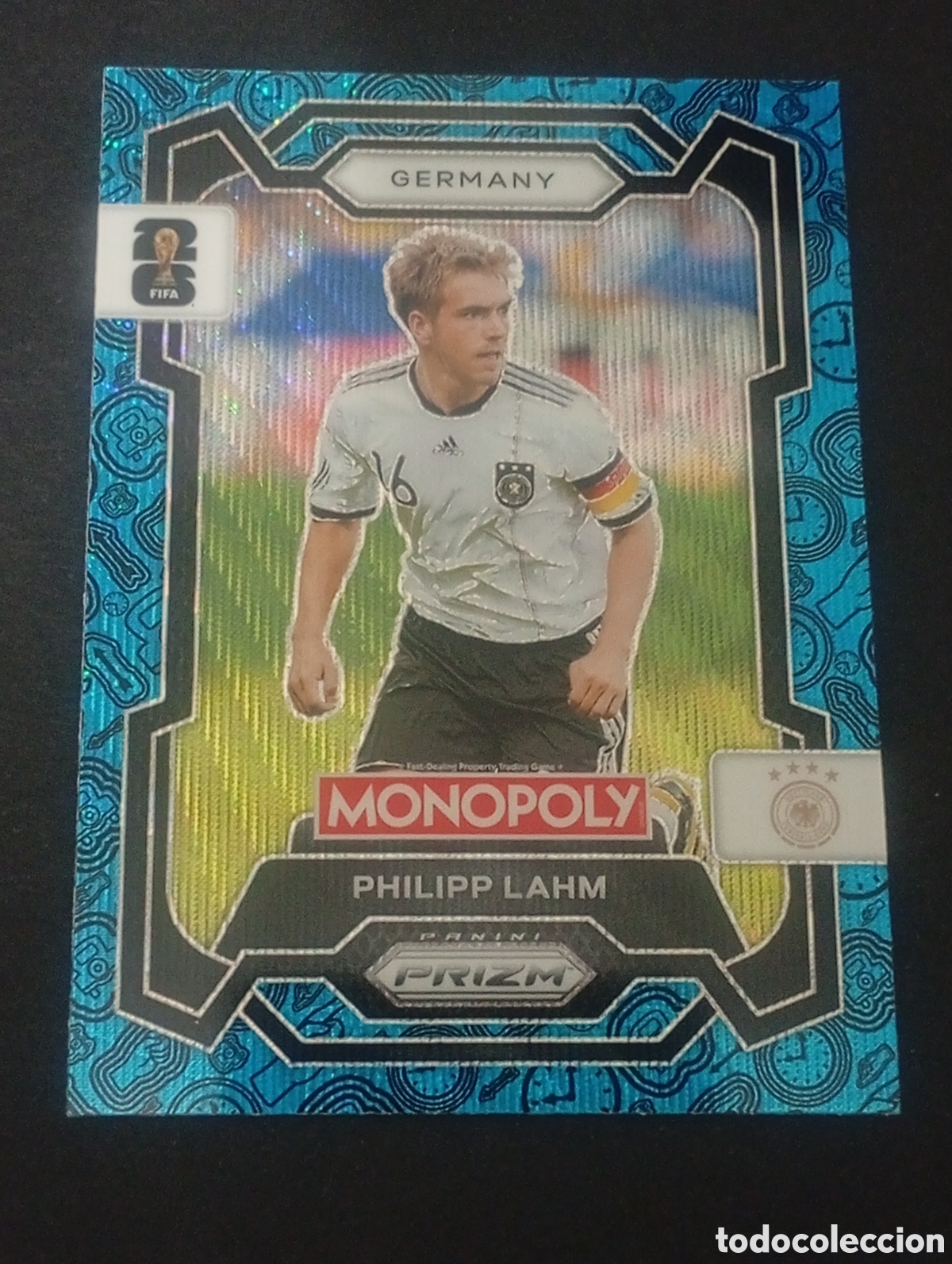 Cromos de f&uacute;tbol: 61 prizm paralela blue LAMM ALEMANIA GERMANY MONOPOLY FIFA 2026 WORLD CUP MUNDIAL ADRENALYN IT
