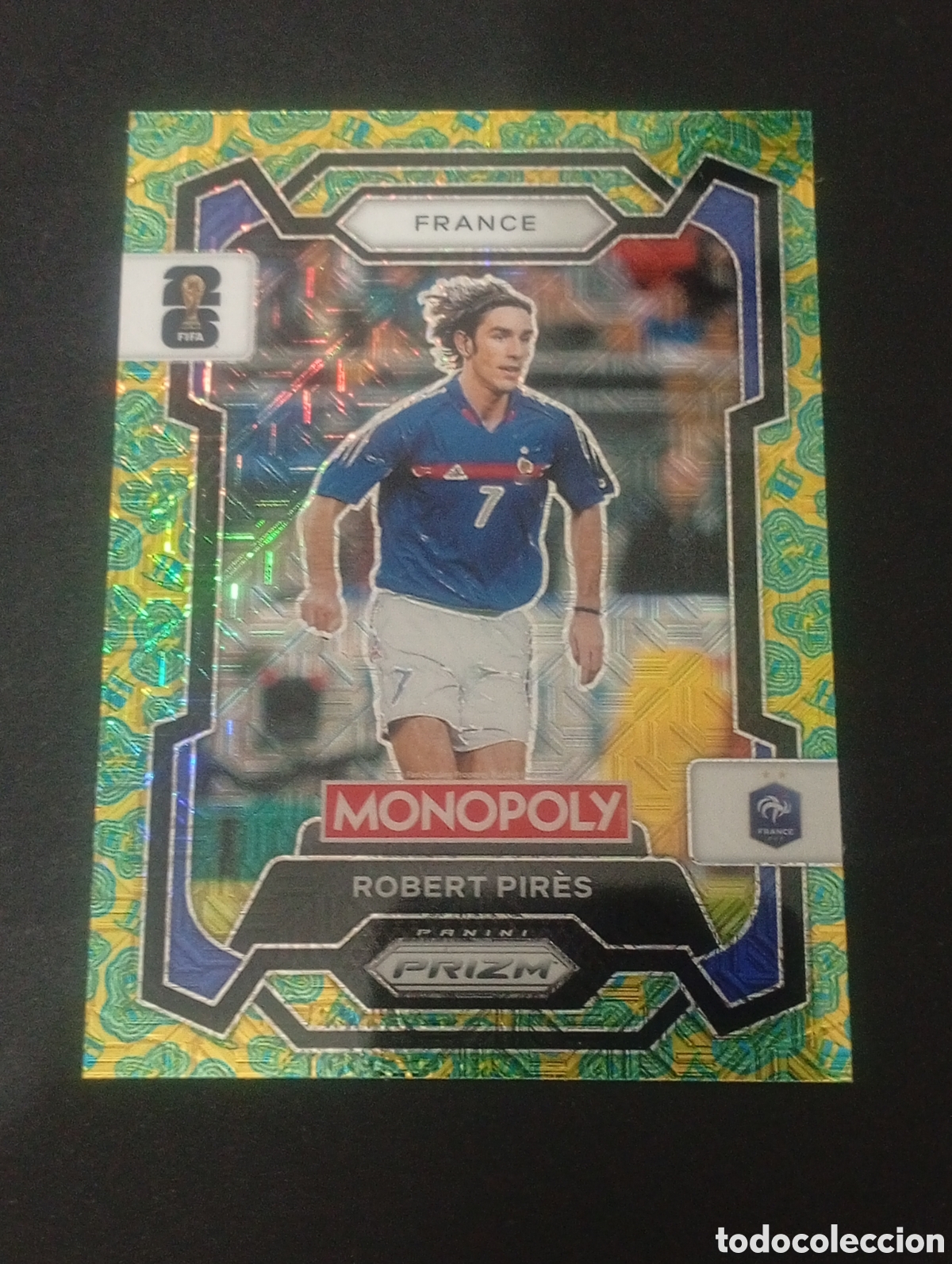 Cromos de f&uacute;tbol: 10 paralela hat trick Robert Pir&eacute;s FRANCE MONOPOLY FIFA 2026 WORLD CUP MUNDIAL CROMO TOPPS PANINI