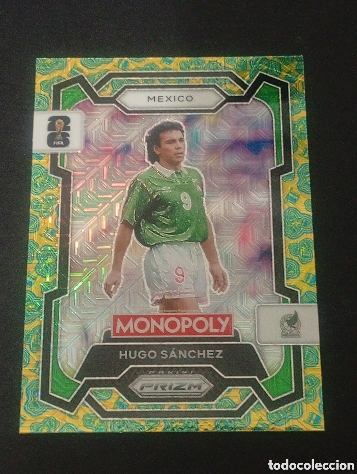 Cromos de f&uacute;tbol: 56 paralela hat trick HUGO S&Aacute;NCHEZ MEXICO MONOPOLY FIFA 2026 WORLD CUP MUNDIAL TOPPS PANINI PRIZM