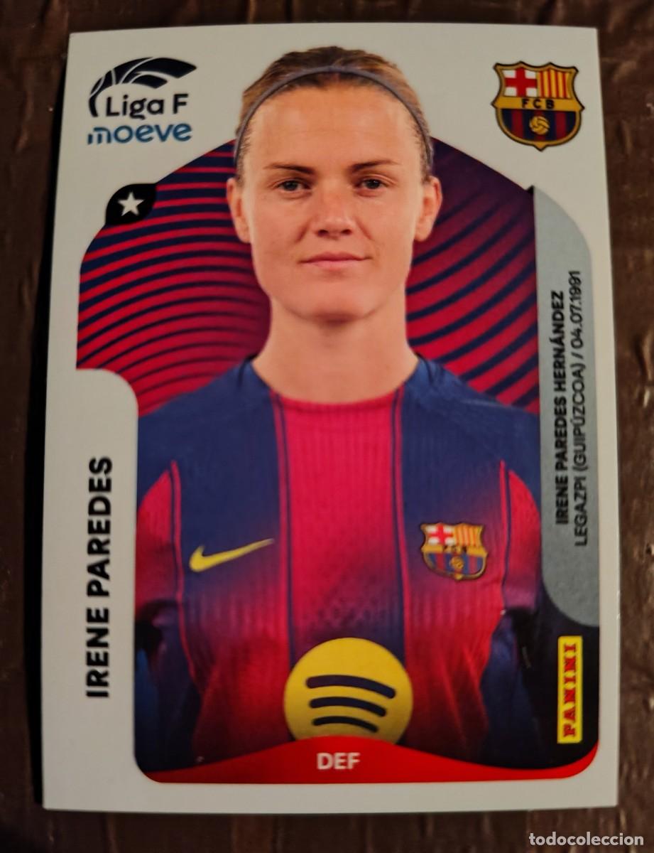 Cromos de f&uacute;tbol: Liga femenina 25/26 - Irene Paredes - N&deg; 88 - FC Barcelona