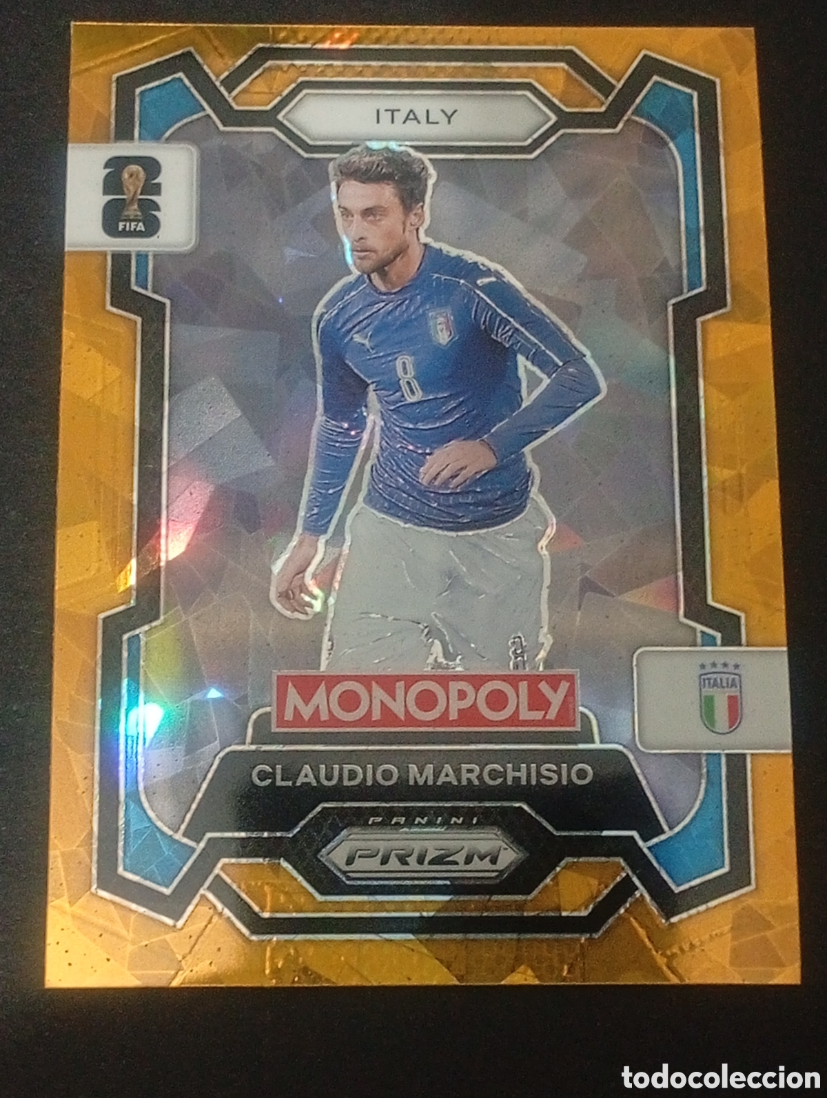 Cromos de f&uacute;tbol: 38 prizm paralela cracked Marchisio ITALIA Italy MONOPOLY FIFA 2026 WORLD CUP MUNDIAL ADRENALYN IT