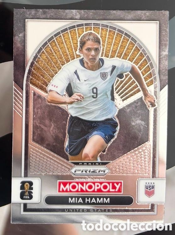 Cromos de f&uacute;tbol: MIA HAMM EEUU USA Monopoly PRIZM FIFA WORLD CUP 2026