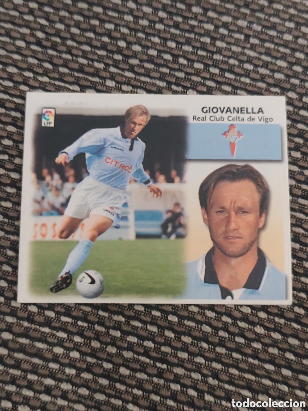 Cromos de f&uacute;tbol: COLOCA GIOVANELLA CELTA DE VIGO EDICIONES ESTE 1999 2000