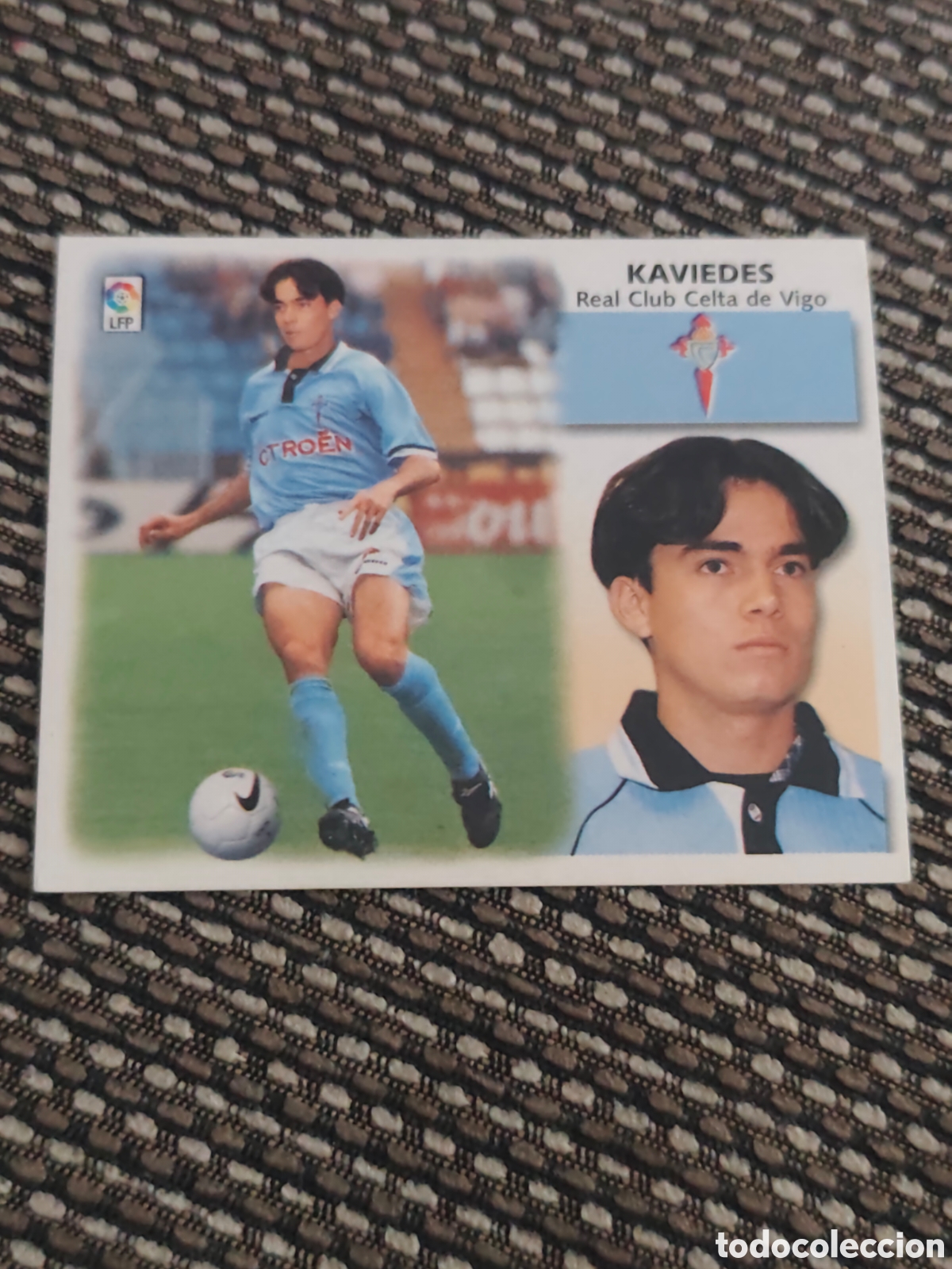 Cromos de f&uacute;tbol: COLOCA KAVIEDES CELTA DE VIGO EDICIONES ESTE 1999 2000
