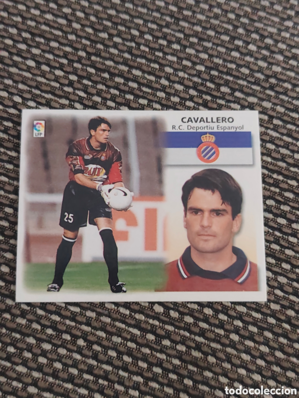 Cromos de f&uacute;tbol: COLOCA CAVALLERO ESPANYOL EDICIONES ESTE 1999 2000