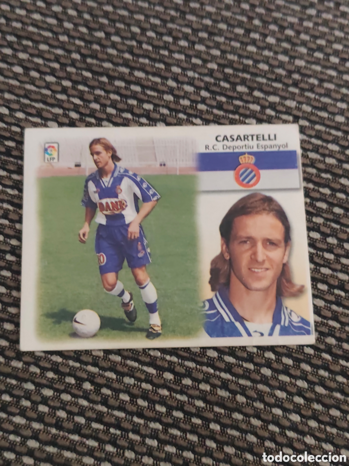 Cromos de f&uacute;tbol: COLOCA CASARTELLI ESPANYOL EDICIONES ESTE 1999 2000