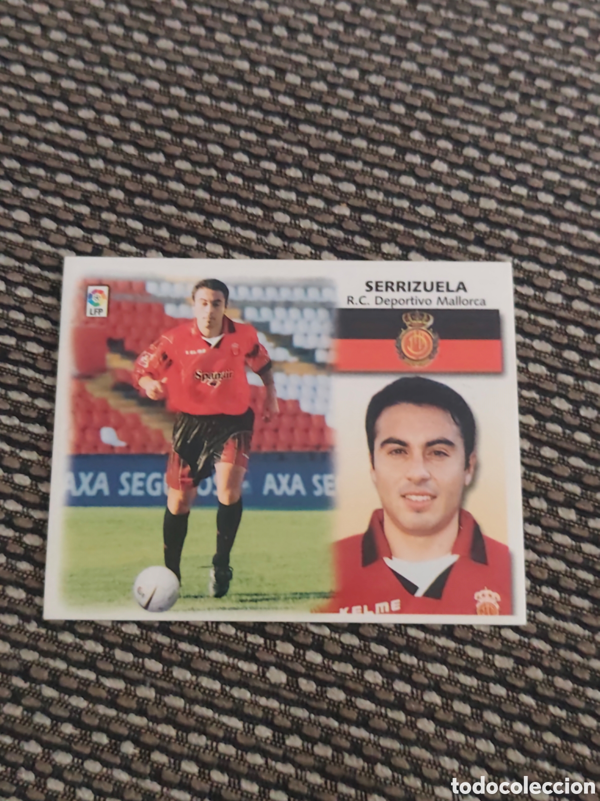 Cromos de f&uacute;tbol: COLOCA SERRIZUELA REAL MALLORCA EDICIONES ESTE 1999 2000