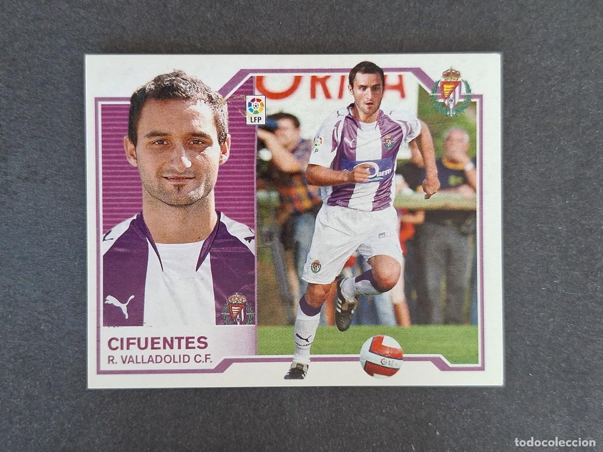 Cromos de f&uacute;tbol: L6 CIFUENTES REAL VALLADOLID COLOCA LIGA ESTE 2007 2008 07 08 NUNCA PEGADO SIN PEGAR