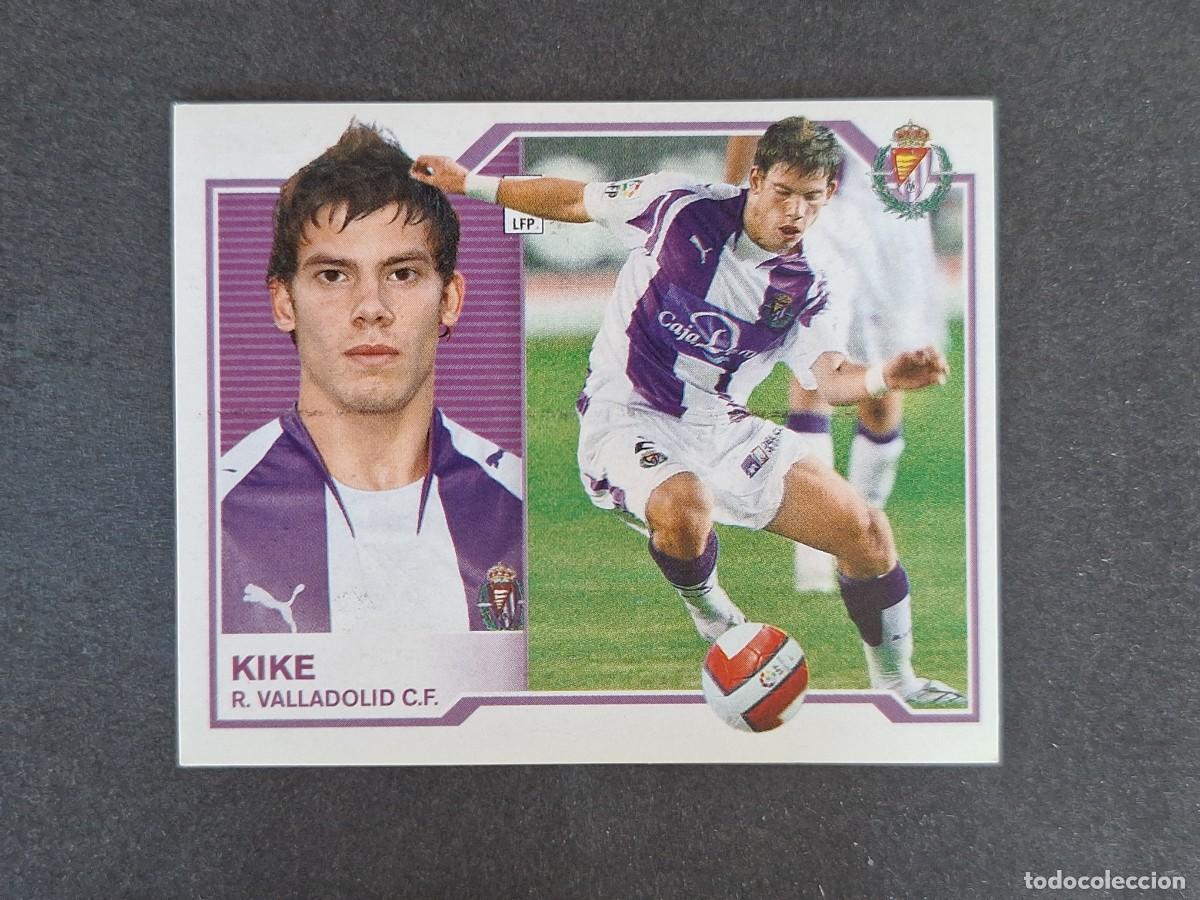 Cromos de f&uacute;tbol: L6 KIKE REAL VALLADOLID COLOCA LIGA ESTE 2007 2008 07 08 NUNCA PEGADO SIN PEGAR